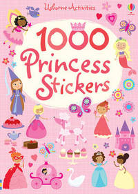 Book Cover for 1000 Princess Stickers by Lucy Bowman
