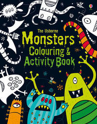 Book Cover for Monsters Colouring and Activity Book by Kirsteen Robson