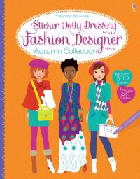 Book Cover for Sticker Dolly Dressing Fashion Designer Autumn Collection by Fiona Watt