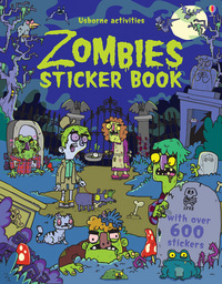 Book Cover for Zombies Sticker Book by Kirsteen Robson