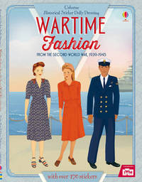 Book Cover for Historical Sticker Dolly Dressing Wartime Fashion by Rosie Hore