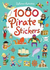 Book Cover for 1000 Pirate Stickers by Lucy Bowman