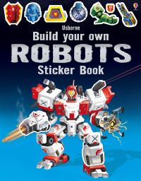 Book Cover for Build Your Own Robots Sticker Book by Simon Tudhope