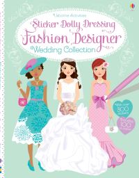 Book Cover for Sticker Dolly Dressing Fashion Designer Wedding Collection by Fiona Watt