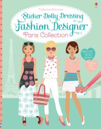 Book Cover for Sticker Dolly Dressing Fashion Designer Paris Collection by Fiona Watt