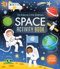 Book Cover for Little Children's Space Activity Book by Rebecca Gilpin
