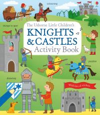 Book Cover for Little Children's Knights and Castles Activity Book by Rebecca Gilpin