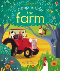 Book Cover for Peep Inside the Farm by Anna Milbourne