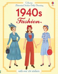 Book Cover for Historical Sticker Dolly Dressing 1940S Fashion by Rosie Hore
