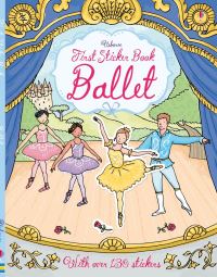 Book Cover for First Sticker Book Ballet by Caroline Young
