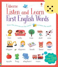 Book Cover for First English Words by Sam Taplin