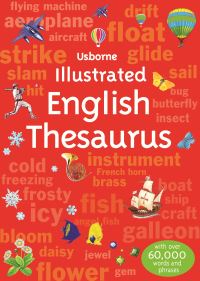 Book Cover for Usborne Illustrated English Thesaurus by Jane Bingham, Fiona Chandler