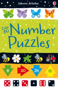 Book Cover for Over 80 Number Puzzles by 
