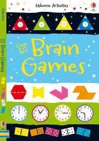 Book Cover for Over 50 Brain Games by Lucy Bowman