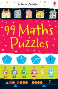 Book Cover for 99 Maths Puzzles by Sarah Khan