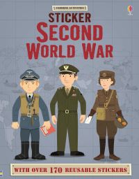 Book Cover for Sticker Second World War by Lisa Jane Gillespie