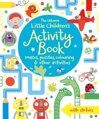 Book Cover for Little Children's Activity Book Mazes, Puzzles, Colouring & Other Activities by James Maclaine, Lucy Bowman