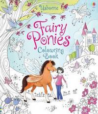 Book Cover for Fairy Ponies Colouring Book by Lesley Sims, Zanna Davidson