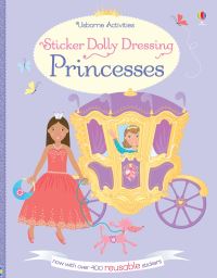 Book Cover for Sticker Dolly Dressing Princesses by Fiona Watt