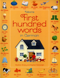 Book Cover for Usborne First Hundred Words in German by Heather Amery