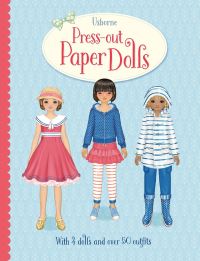Book Cover for Press-Out Paper Dolls by Fiona Watt