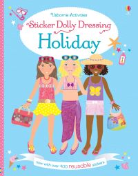 Book Cover for Sticker Dolly Dressing Holiday by Lucy Bowman