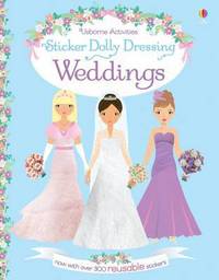 Book Cover for Sticker Dolly Dressing Weddings by Fiona Watt