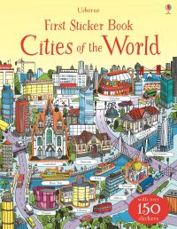Book Cover for First Sticker Book Cities of the World by Hannah Watson