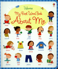 Book Cover for Usborne My First Word Book About Me by Caroline Young