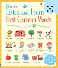Book Cover for Listen and Learn First German Words by Mairi Mackinnon, Sam Taplin