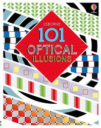 Book Cover for Usborne 101 Optical Illusions by Sam Taplin
