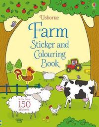 Book Cover for Farm Sticker and Colouring Book by Jessica Greenwell, Sam Taplin