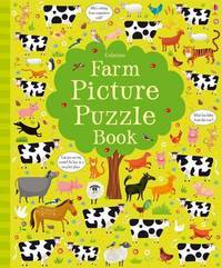 Book Cover for Farm Picture Puzzle Book by Kirsteen Robson