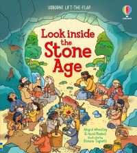 Book Cover for Usborne Look Inside the Stone Age by Abigail Wheatley, Hazel Maskell