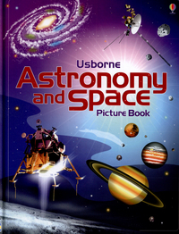 Book Cover for Usborne Astronomy and Space Picture Book by Emily Bone, Hazel Maskell