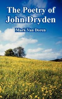 Book Cover for The Poetry of John Dryden by Mark Van Doren