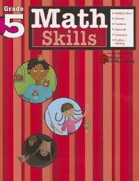 Book Cover for Math Skills by Flash Kids Editors