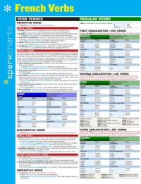 Book Cover for French Verbs SparkCharts by SparkNotes