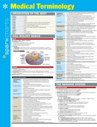 Book Cover for Medical Terminology SparkCharts by SparkNotes
