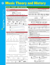Book Cover for Music Theory and History SparkCharts by SparkNotes