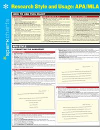 Book Cover for Research Style & Usage by SparkNotes