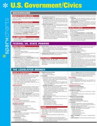 Book Cover for U.S. Government/Civics SparkCharts by SparkNotes