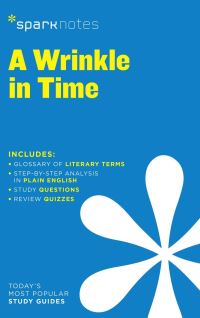 Book Cover for A Wrinkle in Time SparkNotes Literature Guide by SparkNotes