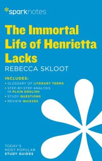 Book Cover for The Immortal Life of Henrietta Lacks SparkNotes Literature Guide by SparkNotes