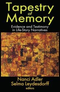 Book Cover for Tapestry of Memory by Nanci Adler, Selma Leydesdorff