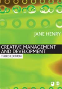 Book Cover for Creative Management and Development by Jane Henry