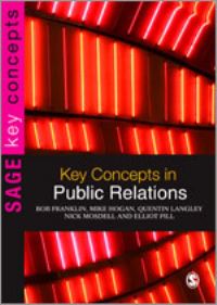 Book Cover for Key Concepts in Public Relations by Bob Franklin