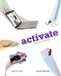 Book Cover for Activate by Leslie Taggart, Ivan G Dole