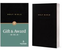 Book Cover for Gift and Award Bible NLT (Imitation Leather, Black, Red Letter) by Tyndale