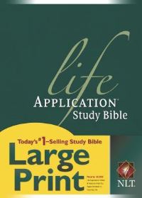Book Cover for Life Application Study Bible-NLT-Large Print by Tyndale